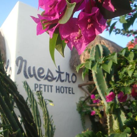 Lo Nuestro Petit Hotel Тулум Екстер'єр фото