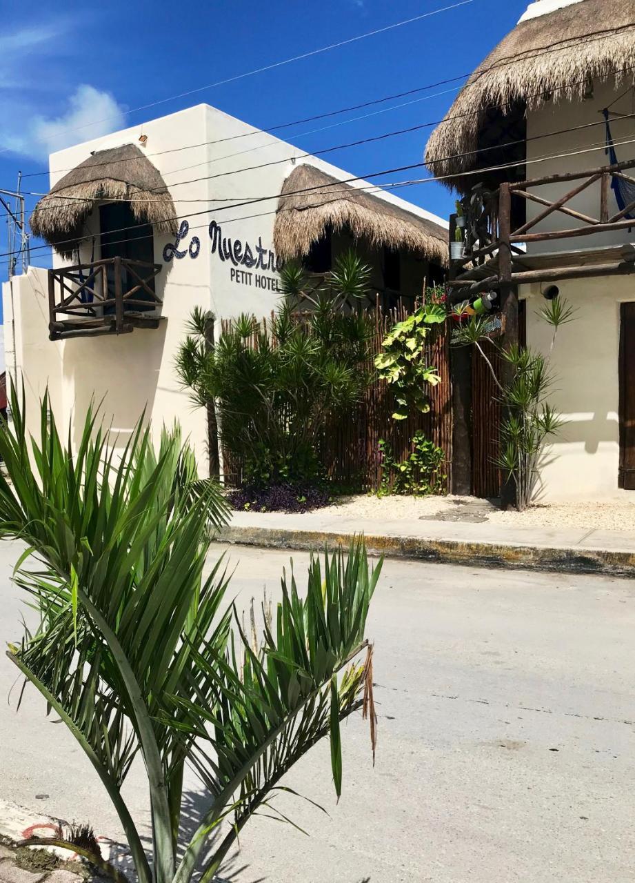 Lo Nuestro Petit Hotel Тулум Екстер'єр фото